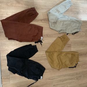 4 pairs of men’s cotton on drake joggers